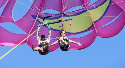Tandem Parasail & 1.5 Hour Jetski Safari - For 2