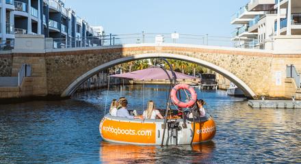 2 Hour Self-Drive BBQ Boat Hire - Group of 1 - 10 people - MANDURAH