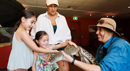Darwin: Full-Day Crocosaurus Cove Entry, Royal Flying Doctor Service & Bombing of Darwin Tourist Facility Entry & Darwin Big Bus Package