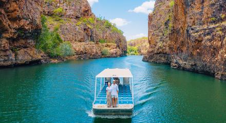 Autopia Tours: Katherine Gorge Cruise + Edith Falls from Darwin