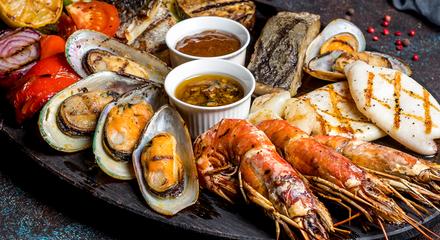 Seafood Platter: for illustration purposes only