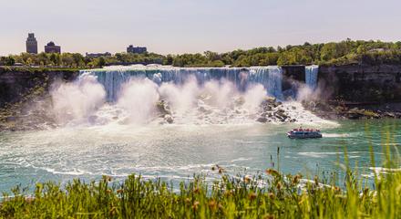 Niagara Falls Afternoon Boat Tour & Journey Behind the Falls