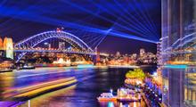 Sydney: Four-Hour VIVID Sydney Karaoke Harbour Cruise with Buffet Dinner & Bar