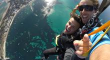 Perth: Exhilarating 14,000ft Tandem Skydiving Experience over Rottnest Island