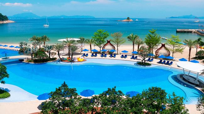 Five Star Shenzhen Beachfront Oasis with Ocean Facing Infinity Pool China