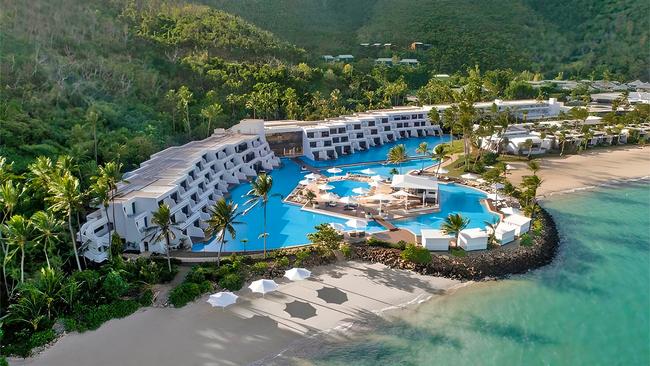 Iconic InterContinental Hayman Island Resort with One of Australia's Largest Swimming Pools