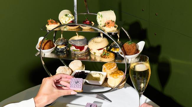 Indulge in a Lavish High Tea with Glass of Chandon Sparkling Wine for Two at Ms Ava