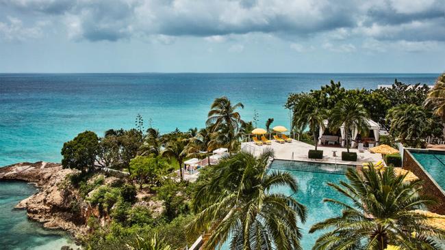 Oceanfront Caribbean Island Glamour with Infinity Pool & Private Beach Anguilla