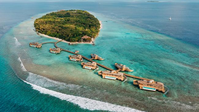 Maldives Private Island Barefoot Luxury with the World's First Zipline Fine Dining Experience