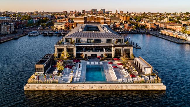 Baltimore Luxe Escape on Iconic Recreation Pier Maryland