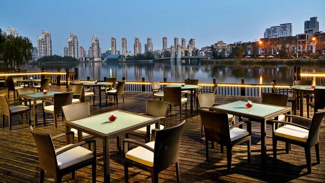 China Lakefront Urban Escape with Four Exceptional Restaurants Tianjin