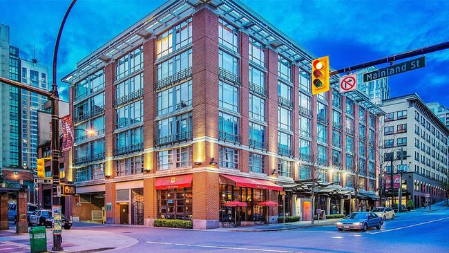 Boutique Vancouver Escape in the Heart of Yaletown Neighbourhood Canada