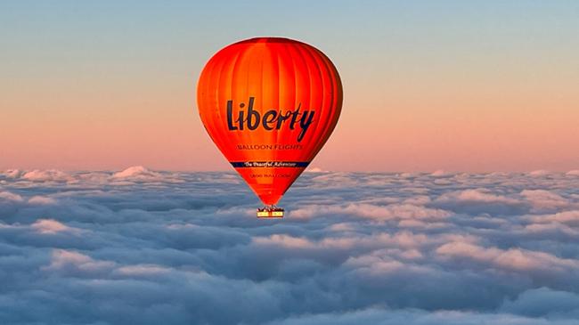 Glide Above Geelong on a Weekday Early Morning Hot Air Balloon Flight with Breakfast for One or Two People