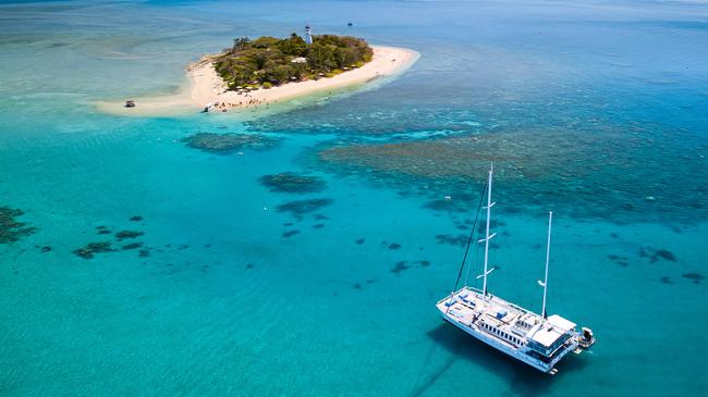 Full-Day Great Barrier Reef Low Isle Cruise with Snorkelling Equipment, Tropical Lunch & Glass of Sparkling