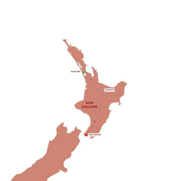 Iconic North route map