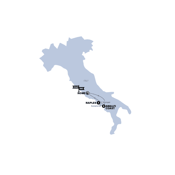 Italian Escape | Classic | Winter | 26/27 route map