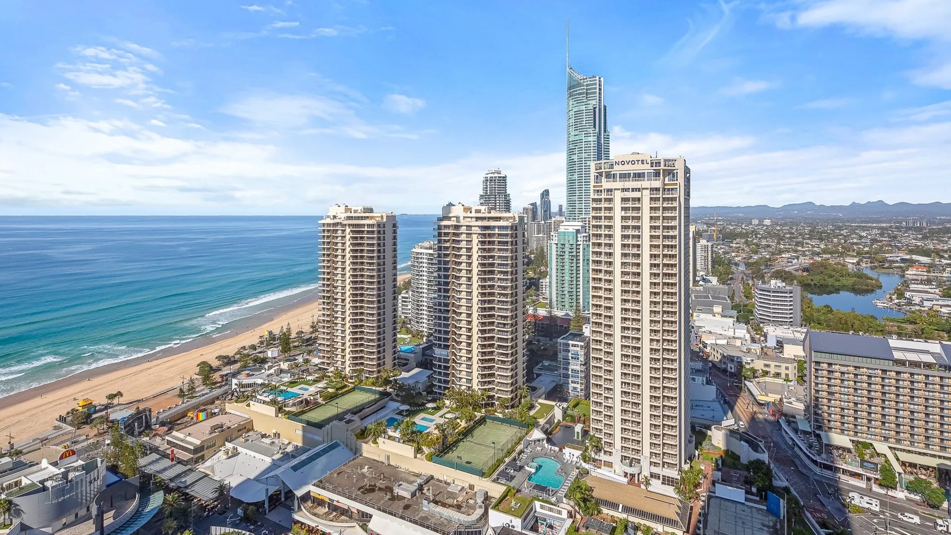 Stylish Novotel Surfers Paradise Escape with Pool Moments from