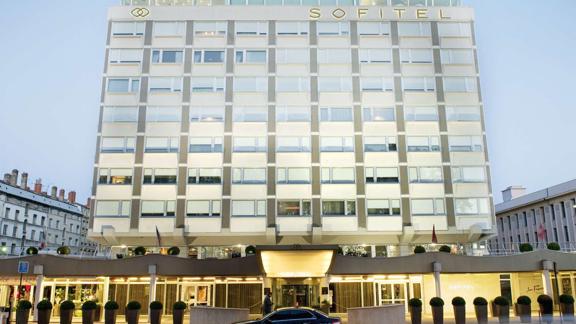 Riverside Sofitel Lyon Luxury Overlooking Place Bellecour with Panoramic  Rooftop Restaurant & Day Spa, Lyon, France