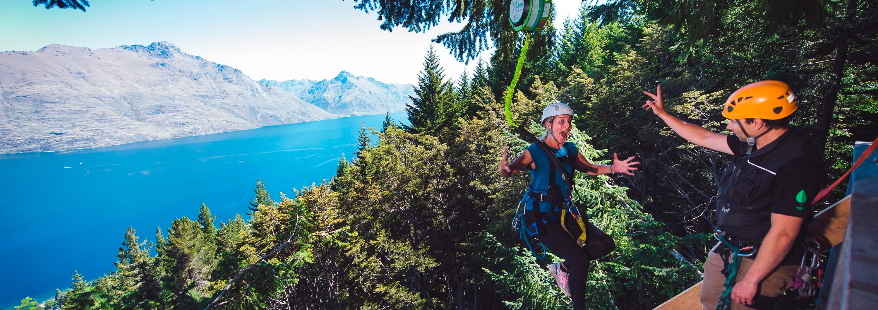 Kereru 2-Zipline and Drop Experience in Queenstown