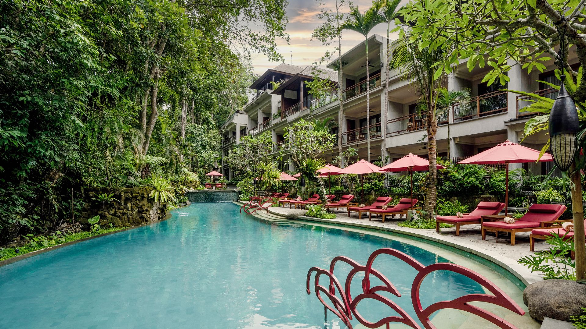 Tranquil Ubud Rainforest Retreat with Daily Breakfast, Nightly Two-Course Dinner & Nightly Cocktails
