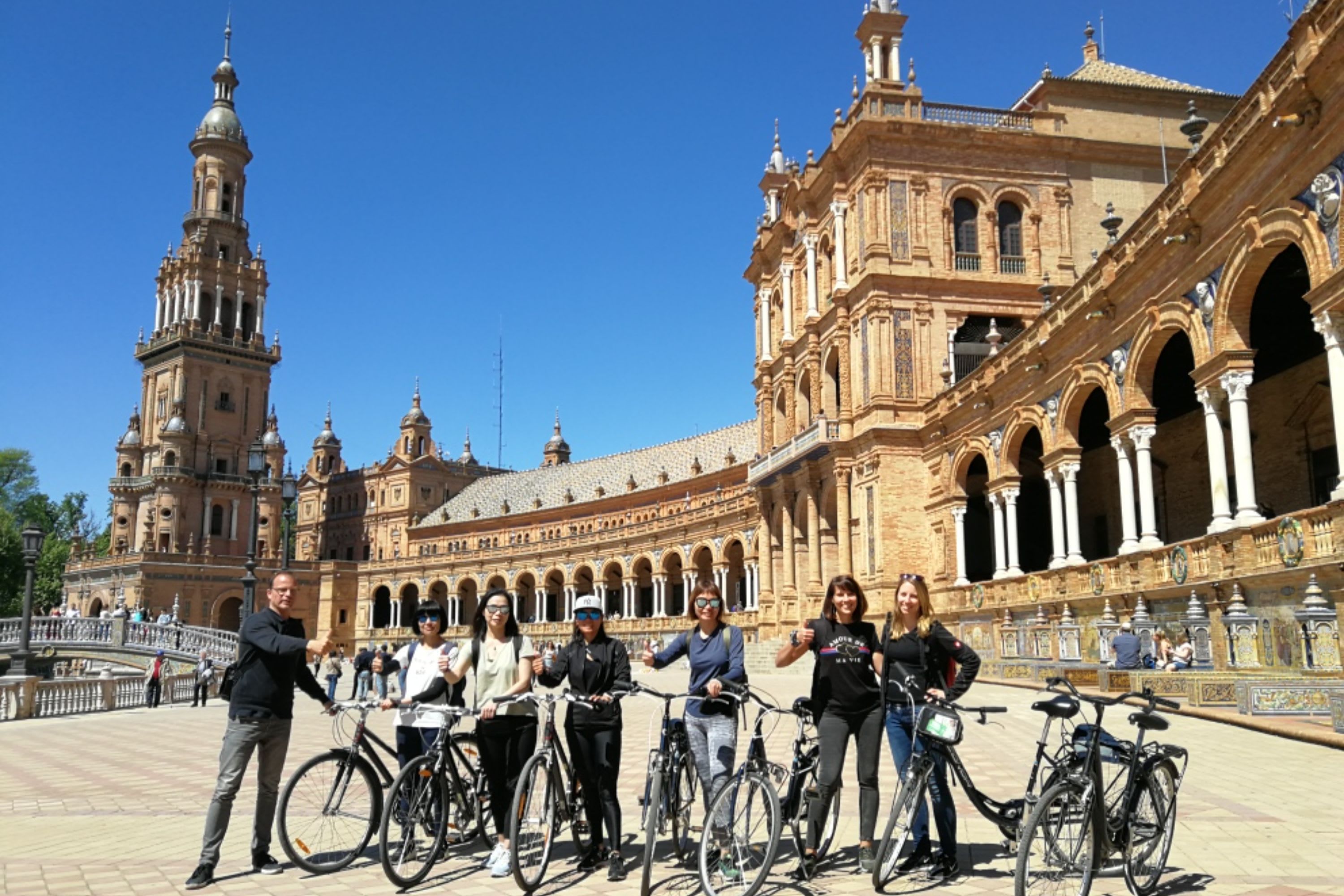 Seville City and Monuments Bike Tour