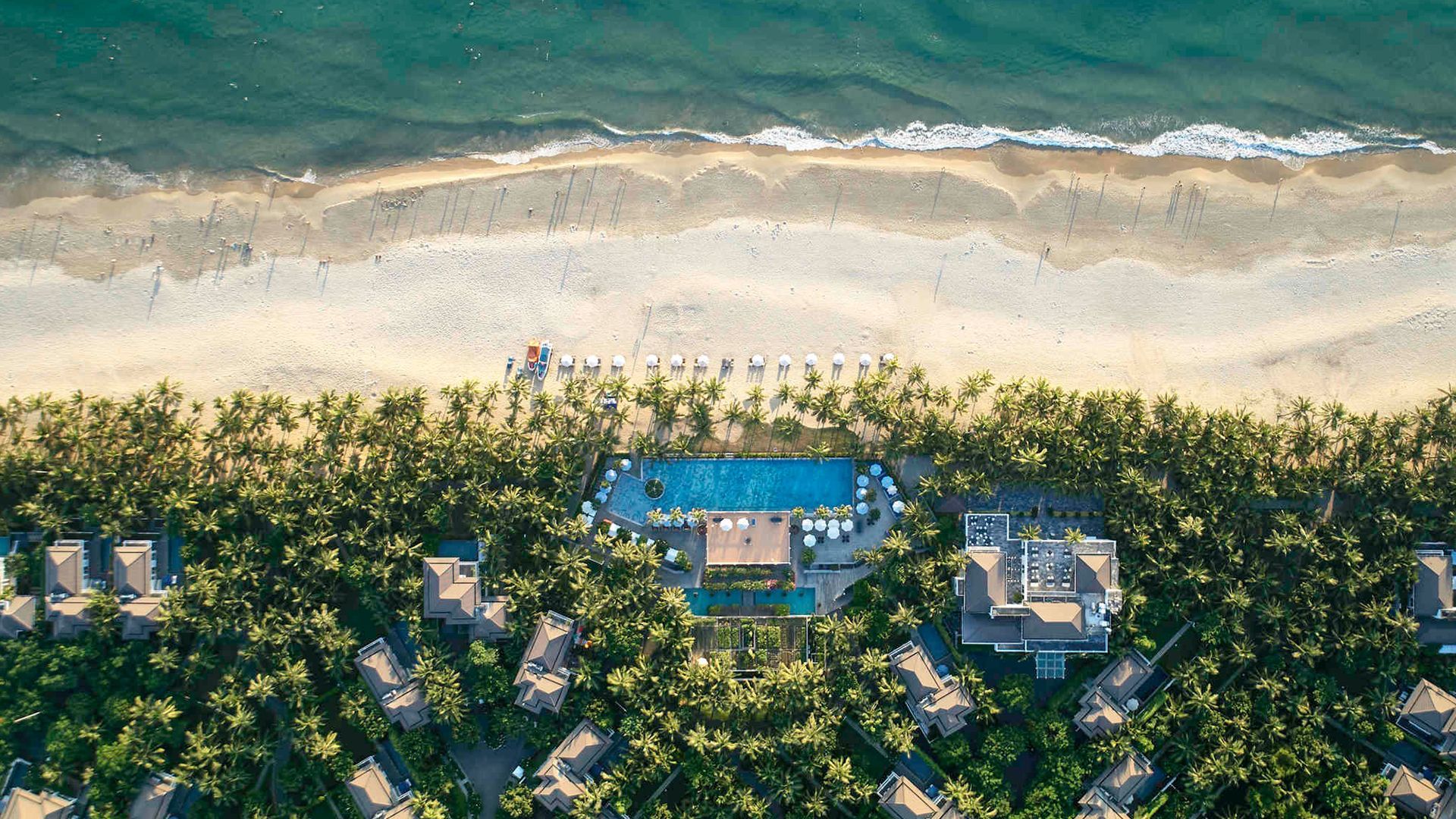 Da Nang Beachfront Villa Retreat with Three Dining Venues, Onsite Spa & Beach Club
