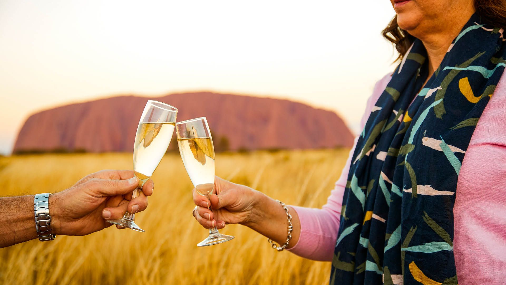 Delve into Rich Culture on an Uluru Sacred Sites & Sunset Tour with Sparkling Wine & Nibbles