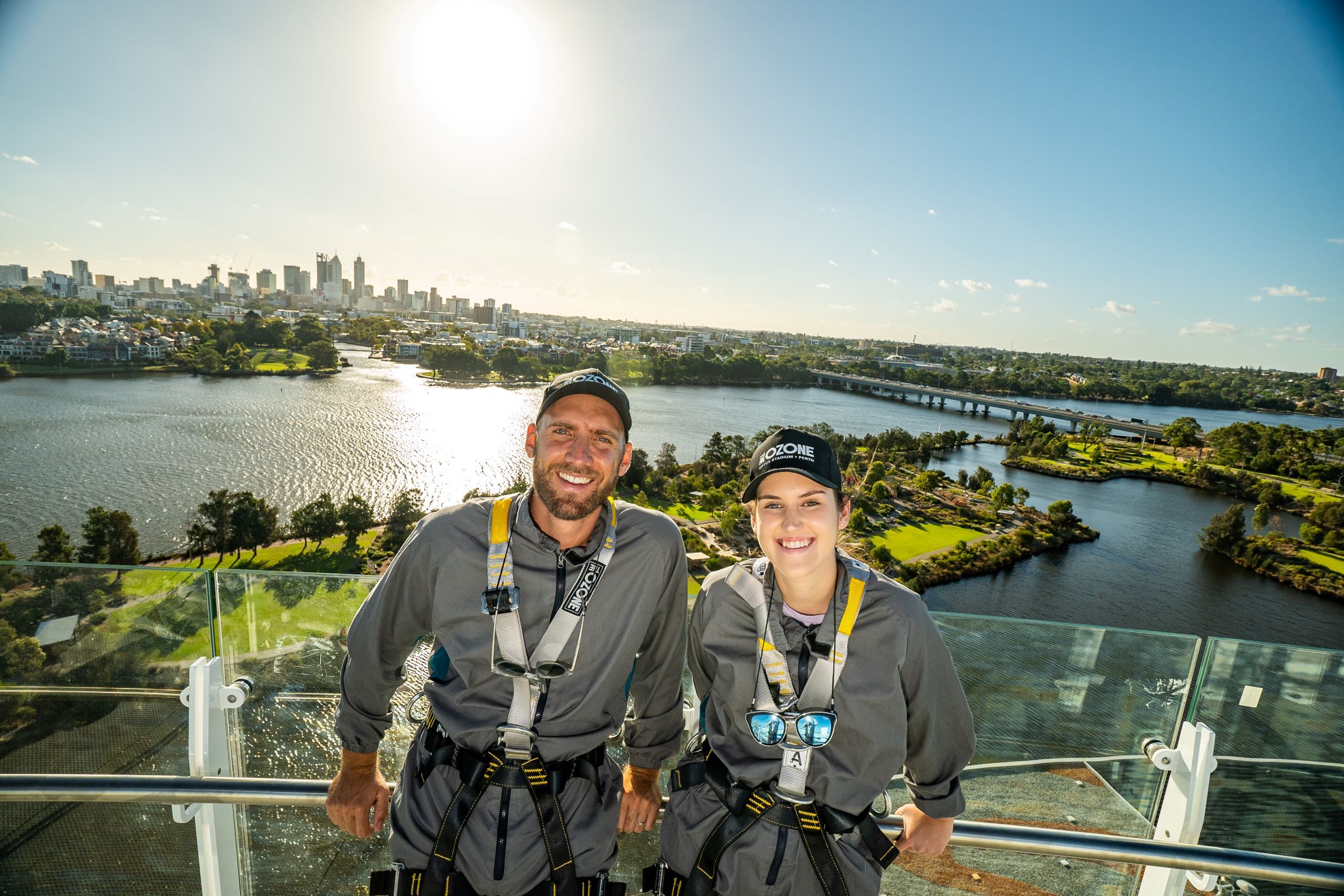 Optus Stadium Halo Experience Rooftop Tour with Branded Hat 6