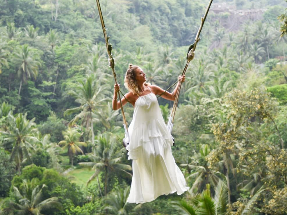 Swing, Rafting, and Ubud Tour with Korean Speaking Driver