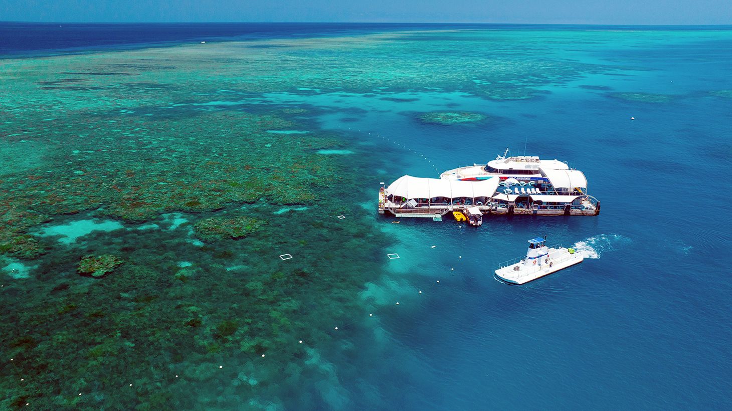 Full-Day Green Island & Great Barrier Reef Adventure with Buffet Lunch & Snorkelling