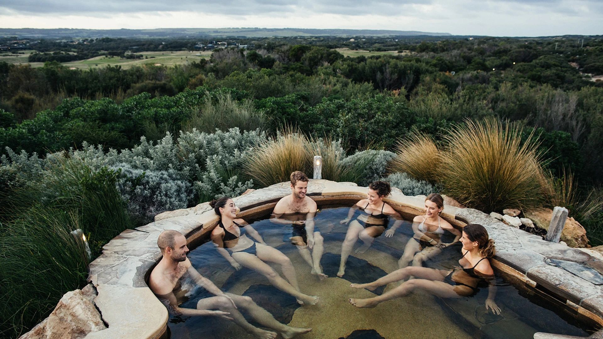 Peninsula Hot Springs Full-Day Bath House Experience with Sauna Access