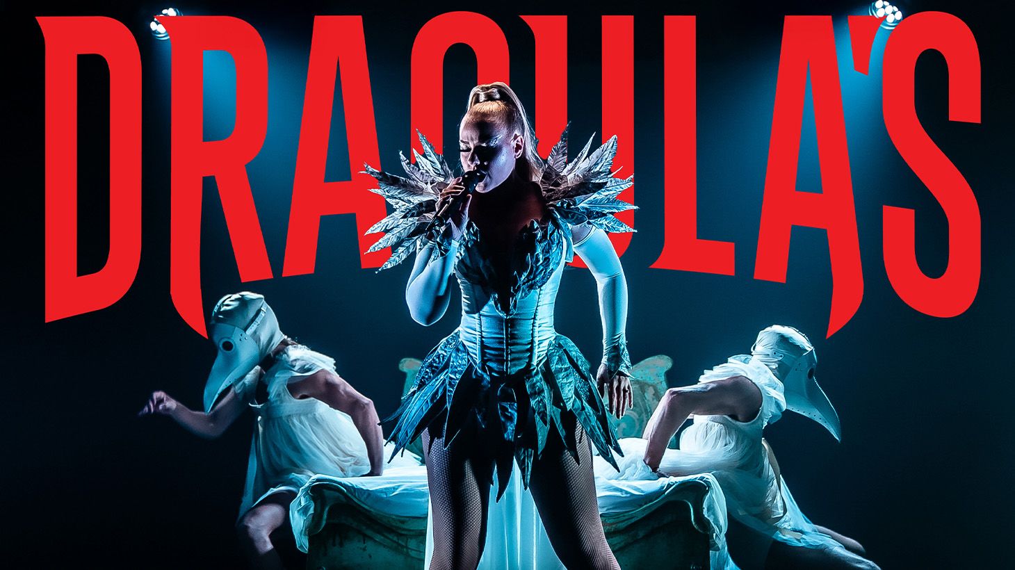Dracula's Gold Coast Show with Three-Course Dinner and Ghost Train Ride