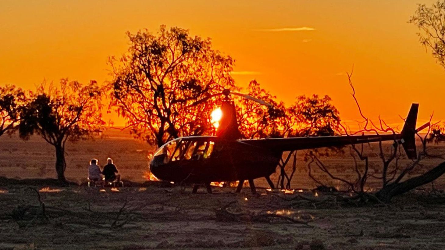 90-Minute Private Sunset Outback Queensland Helicopter Flight 4