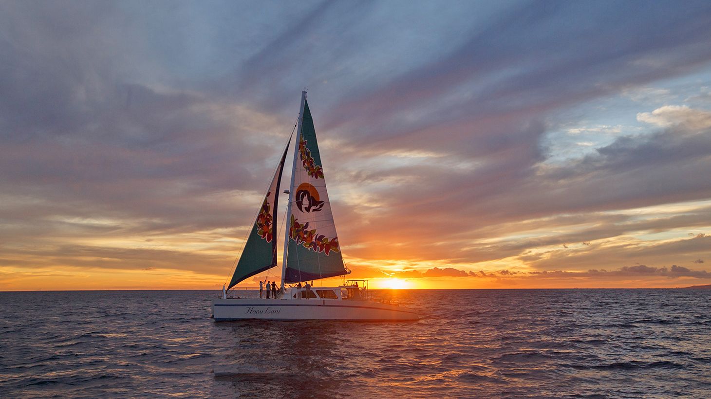 Sail the Majestic Ko Olina Coastline on a Two-Hour Sunset Cruise with Dinner & Drinks