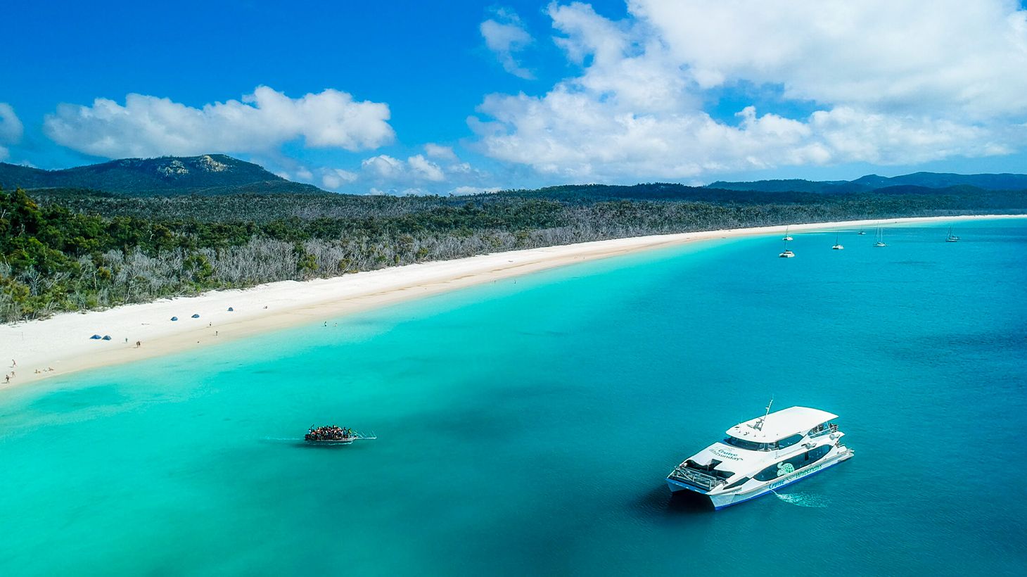 Full-Day Whitehaven Beach Tour with Guided Hike & BBQ Lunch