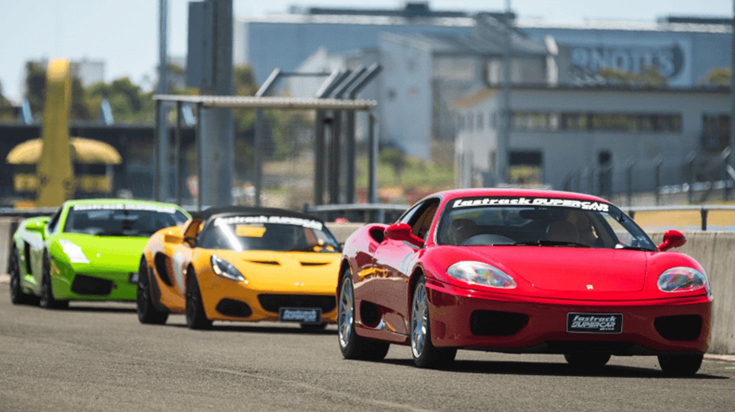 Feel the Thrill in a V8 Racecar or Supercar with Hot Laps or Self-Drive at Sandown Raceway in Springvale
