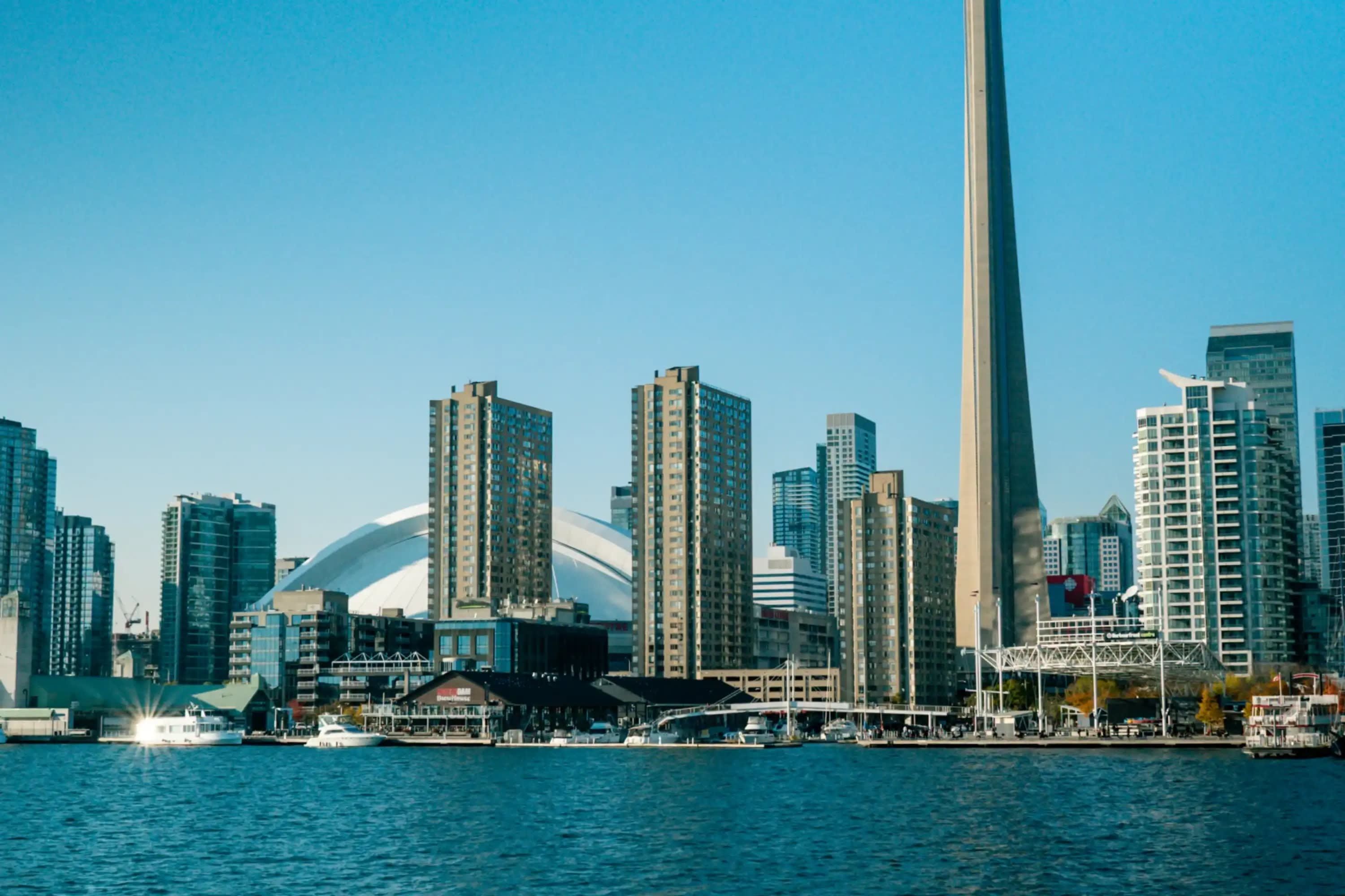 Toronto Walking Tour with CN Tower and River Cruise Ticket