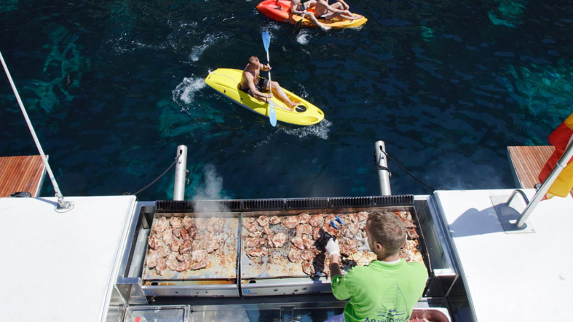 North Coast catamaran cruise experience with meal in  Alcudia