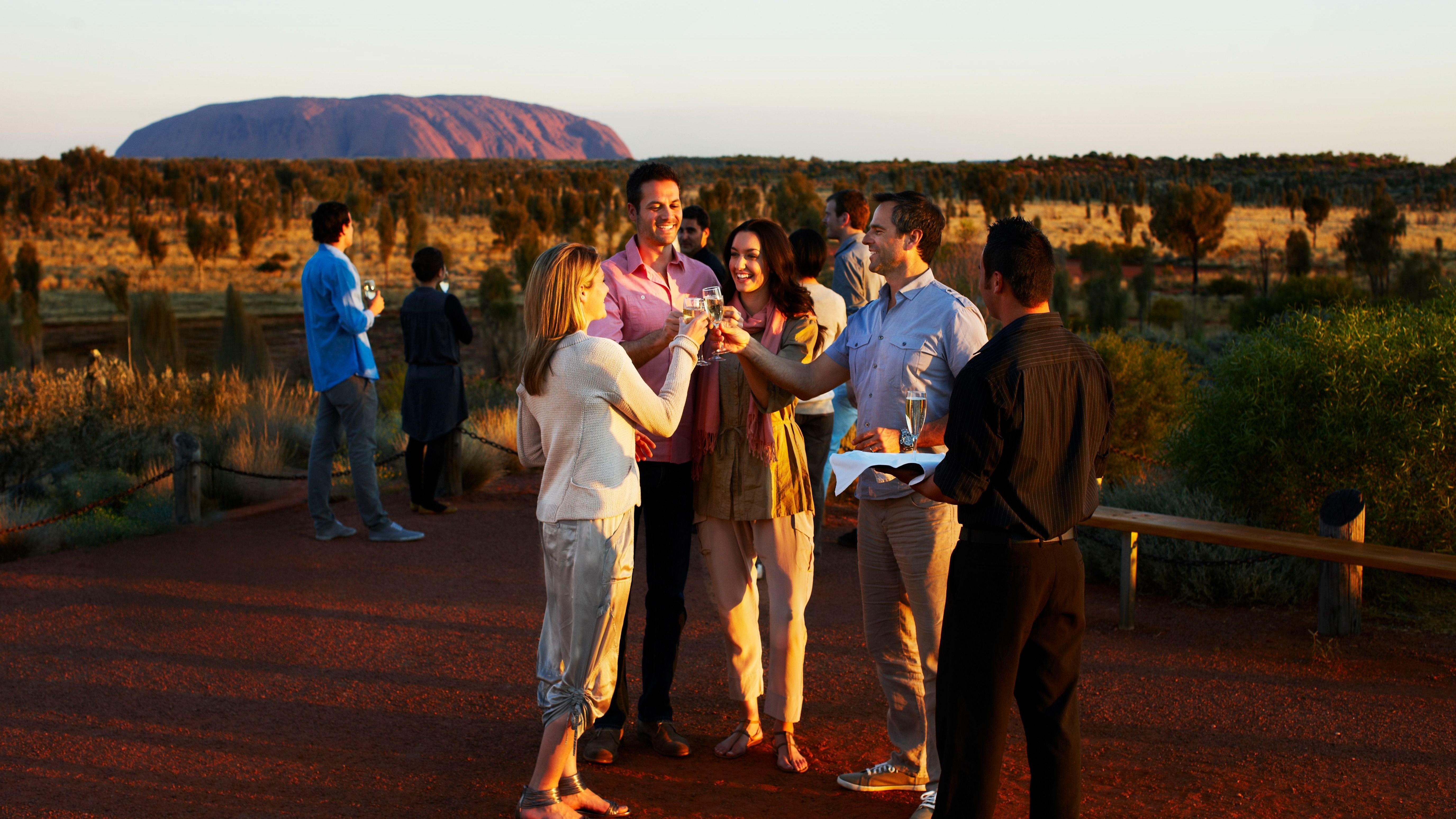 Sounds of Silence Sunset Dinner Under the Outback Sky