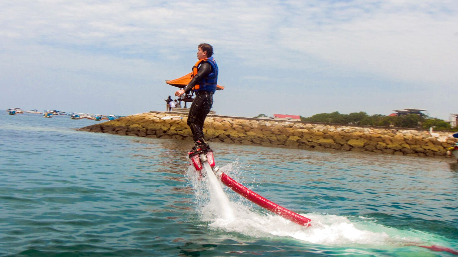 Half-Day Watersports Package with Fly Boarding, Sea Walker Experience, Doughnut Boat Ride & Private Hotel Transfers 1
