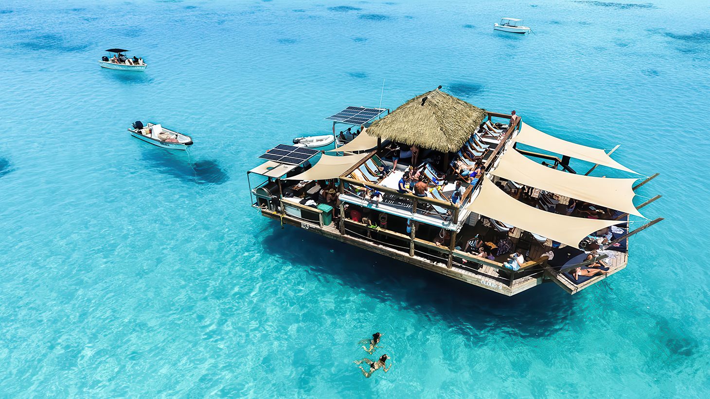 Day Trip to Cloud 9 Floating Bar and Restaurant with Dining Credit & Return Hotel Transfers