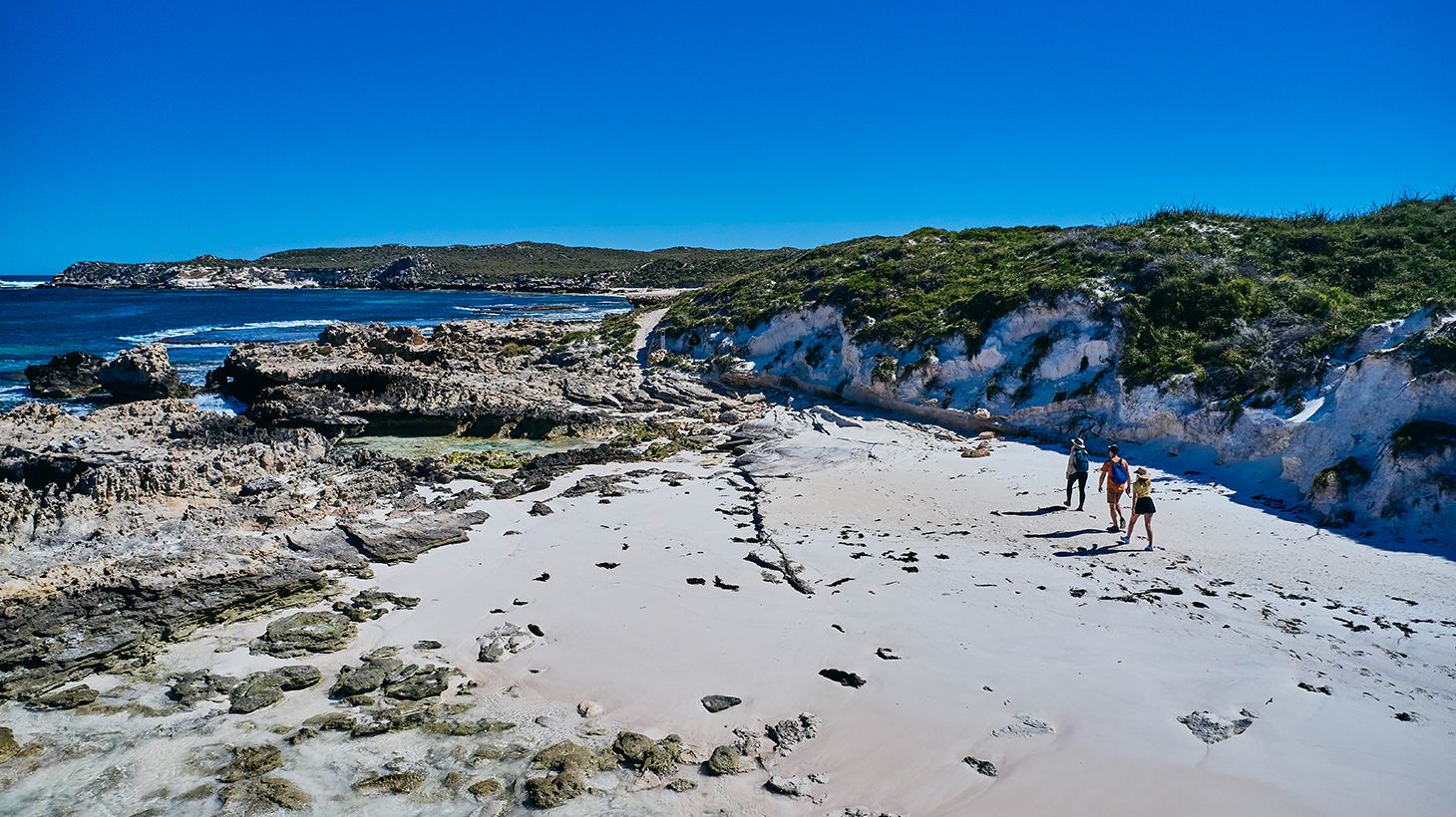 Explore Rottnest on Foot with a Half-Day Lakes & Bays Hiking Tour 1