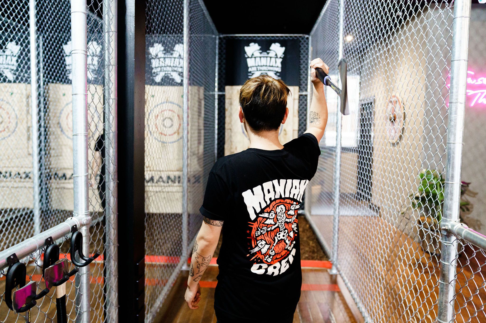 MANIAX Axe Throwing Experience in Brisbane
