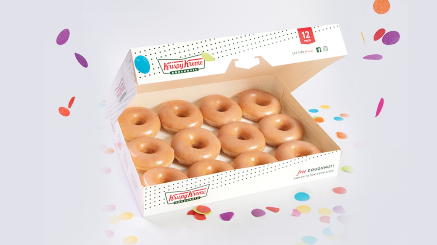 DAY OF THE DOZENS! Krispy Kreme Original Glazed® Dozen to ...