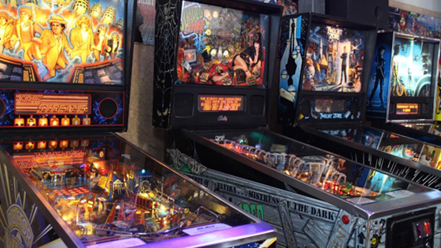 Two Admissions and Two Beers, Ciders or RTDs in Christchurch Central from  Arcadia Retro Arcade & Pinball Emporia | Treat Me