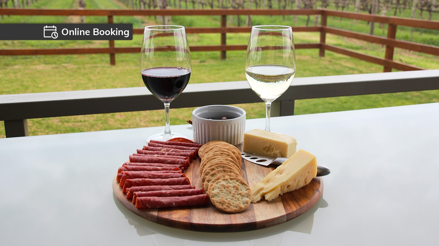 McLaren Vale Organic Wine Tasting, Platter & Glass of Wine Scoopon
