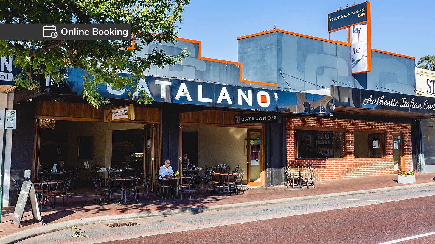 Two-Course Italian Lunch or Dinner & Drinks in Victoria Park from