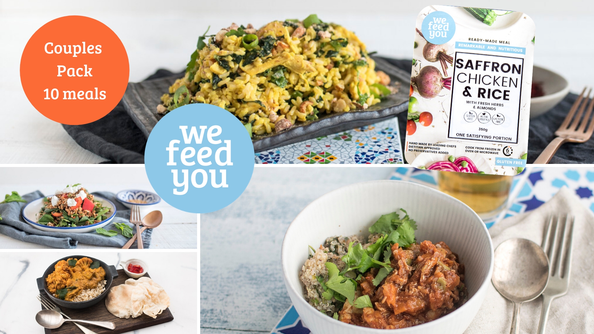 Ready Made Meal Packs for Singles and Couples from We Feed You | Cudo