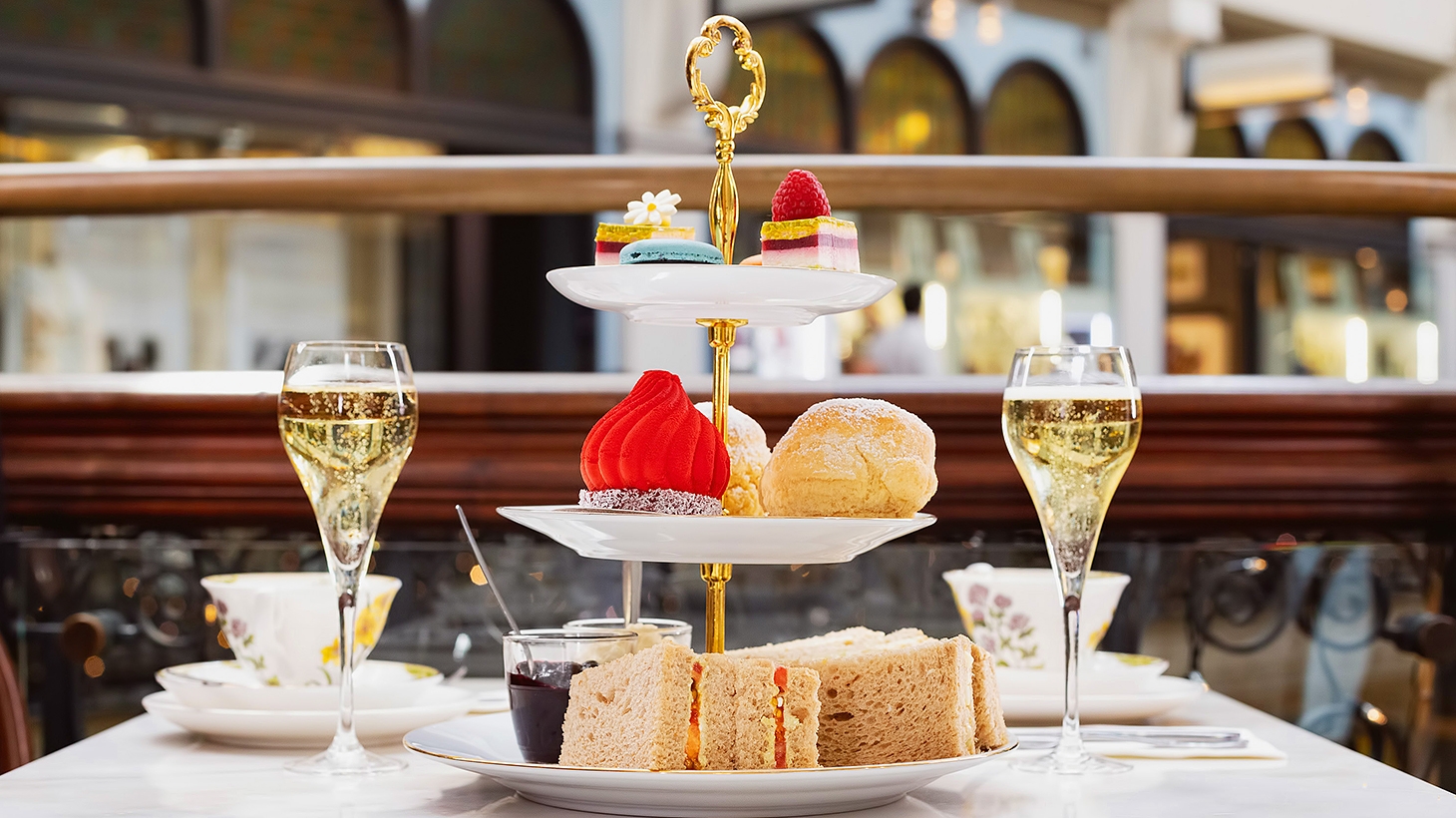 30 Off Deluxe High Tea with French Sparkling Wine The Plate