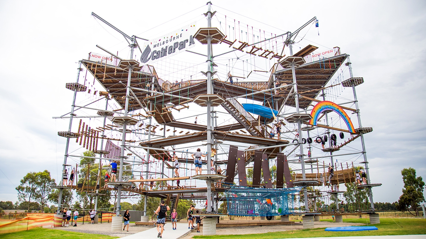 High Rope Adventure Pass to Melbourne Cable Park from $15 for Kids